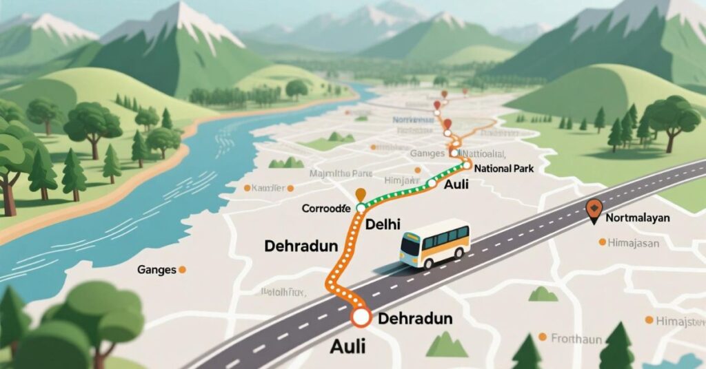 How to Reach Auli 